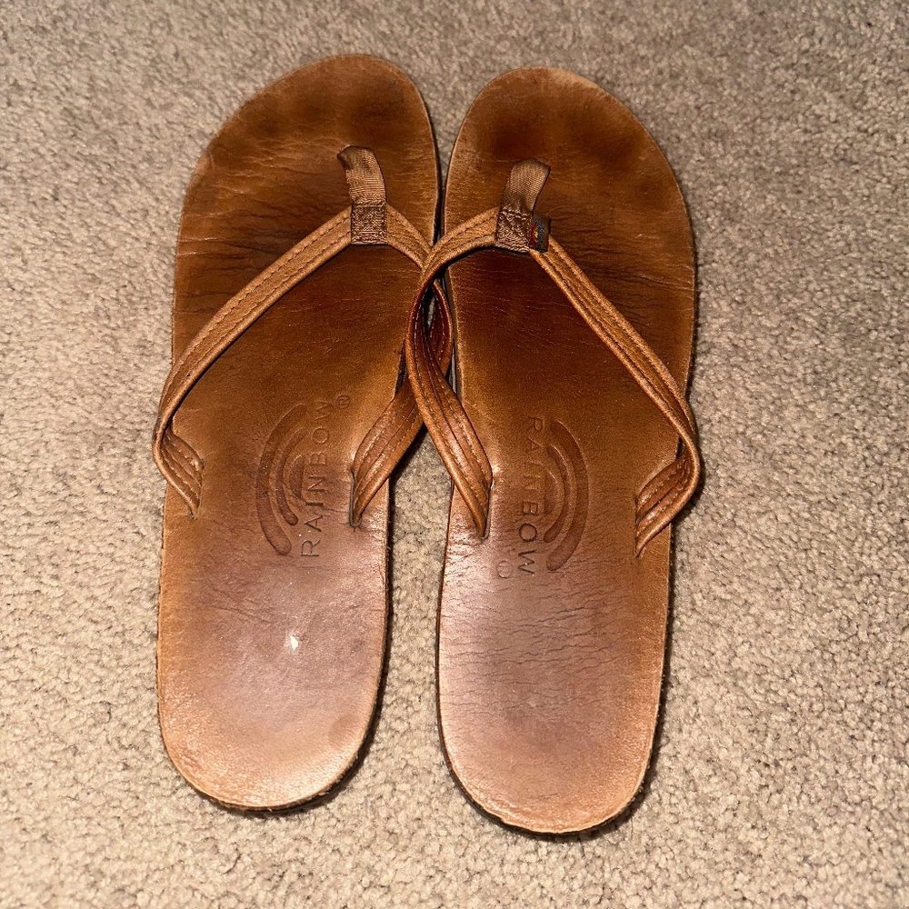 Rainbow sandals